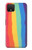 S3799 Arc-en-ciel aquarelle vertical mignon Etui Coque Housse pour Google Pixel 4