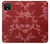 S3817 Motif de fleurs de cerisier floral rouge Etui Coque Housse pour Google Pixel 4 XL