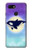S3807 Killer Whale Orca Lune Pastel Fantaisie Etui Coque Housse pour Google Pixel 3