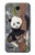 S3793 Peinture de neige mignon bébé panda Etui Coque Housse pour LG K10 (2018), LG K30