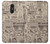 S3819 Papier Vintage rétro Etui Coque Housse pour LG K10 (2018), LG K30