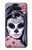 S3821 Sugar Skull Steampunk Fille Gothique Etui Coque Housse pour LG V40, LG V40 ThinQ