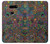 S3815 Art psychédélique Etui Coque Housse pour LG V30, LG V30 Plus, LG V30S ThinQ, LG V35, LG V35 ThinQ
