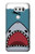 S3825 Plongée en mer de requin de dessin animé Etui Coque Housse pour LG V30, LG V30 Plus, LG V30S ThinQ, LG V35, LG V35 ThinQ