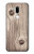 S3822 Graphique de la texture du bois imprimé Etui Coque Housse pour LG G7 ThinQ