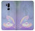 S3823 Beauté Perle Sirène Etui Coque Housse pour LG G7 ThinQ