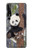 S3793 Peinture de neige mignon bébé panda Etui Coque Housse pour LG Stylo 7 5G