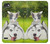 S3795 Peinture Husky Sibérien Ludique Chaton Grincheux Etui Coque Housse pour LG Q6