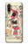 S3820 Poupée de papier de mode de cow-girl vintage Etui Coque Housse pour Motorola One Action (Moto P40 Power)