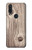 S3822 Graphique de la texture du bois imprimé Etui Coque Housse pour Motorola One Action (Moto P40 Power)