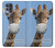 S3806 Girafe Nouvelle Normale Etui Coque Housse pour Motorola Moto G100