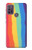 S3799 Arc-en-ciel aquarelle vertical mignon Etui Coque Housse pour Motorola Moto G10 Power