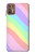S3810 Vague d'été licorne pastel Etui Coque Housse pour Motorola Moto G9 Plus