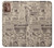 S3819 Papier Vintage rétro Etui Coque Housse pour Motorola Moto G9 Plus