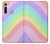 S3810 Vague d'été licorne pastel Etui Coque Housse pour Motorola Moto G8