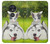 S3795 Peinture Husky Sibérien Ludique Chaton Grincheux Etui Coque Housse pour Motorola Moto G7 Play