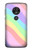 S3810 Vague d'été licorne pastel Etui Coque Housse pour Motorola Moto G7 Play