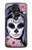 S3821 Sugar Skull Steampunk Fille Gothique Etui Coque Housse pour Motorola Moto G7 Play