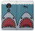 S3825 Plongée en mer de requin de dessin animé Etui Coque Housse pour Motorola Moto G7 Play