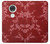 S3817 Motif de fleurs de cerisier floral rouge Etui Coque Housse pour Motorola Moto G7, Moto G7 Plus