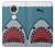 S3825 Plongée en mer de requin de dessin animé Etui Coque Housse pour Motorola Moto G7, Moto G7 Plus