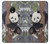 S3793 Peinture de neige mignon bébé panda Etui Coque Housse pour Motorola Moto G5 Plus