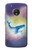S3802 Rêve Baleine Pastel Fantaisie Etui Coque Housse pour Motorola Moto G5 Plus