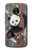 S3793 Peinture de neige mignon bébé panda Etui Coque Housse pour Motorola Moto G5