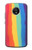 S3799 Arc-en-ciel aquarelle vertical mignon Etui Coque Housse pour Motorola Moto G5