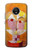 S3811 Paul Klee Senecio Homme Tête Etui Coque Housse pour Motorola Moto G5