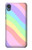 S3810 Vague d'été licorne pastel Etui Coque Housse pour Motorola Moto E6, Moto E (6th Gen)