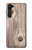 S3822 Graphique de la texture du bois imprimé Etui Coque Housse pour Motorola Edge