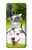 S3795 Peinture Husky Sibérien Ludique Chaton Grincheux Etui Coque Housse pour Motorola Edge+