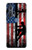 S3803 Électricien monteur de lignes drapeau américain Etui Coque Housse pour Motorola Edge+