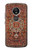 S3813 Motif de tapis persan Etui Coque Housse pour Motorola Moto E5 Plus