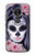 S3821 Sugar Skull Steampunk Fille Gothique Etui Coque Housse pour Motorola Moto E5 Plus