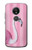 S3805 Flamant Rose Pastel Etui Coque Housse pour Motorola Moto G6 Play, Moto G6 Forge, Moto E5