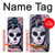 S3821 Sugar Skull Steampunk Fille Gothique Etui Coque Housse pour Nokia 8.3 5G