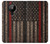 S3804 Graphique de drapeau de ligne rouge en métal de pompier Etui Coque Housse pour Nokia 5.3