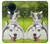 S3795 Peinture Husky Sibérien Ludique Chaton Grincheux Etui Coque Housse pour Nokia 5.4