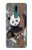 S3793 Peinture de neige mignon bébé panda Etui Coque Housse pour Nokia 2.4