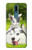 S3795 Peinture Husky Sibérien Ludique Chaton Grincheux Etui Coque Housse pour Nokia 2.4