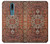 S3813 Motif de tapis persan Etui Coque Housse pour Nokia 2.4
