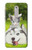 S3795 Peinture Husky Sibérien Ludique Chaton Grincheux Etui Coque Housse pour Nokia 6.1, Nokia 6 2018