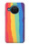 S3799 Arc-en-ciel aquarelle vertical mignon Etui Coque Housse pour Nokia X20