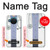 S3801 Costume de docteur Etui Coque Housse pour Nokia X20
