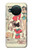 S3820 Poupée de papier de mode de cow-girl vintage Etui Coque Housse pour Nokia X10