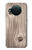 S3822 Graphique de la texture du bois imprimé Etui Coque Housse pour Nokia X10