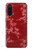 S3817 Motif de fleurs de cerisier floral rouge Etui Coque Housse pour OnePlus Nord CE 5G