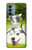 S3795 Peinture Husky Sibérien Ludique Chaton Grincheux Etui Coque Housse pour OnePlus Nord N200 5G